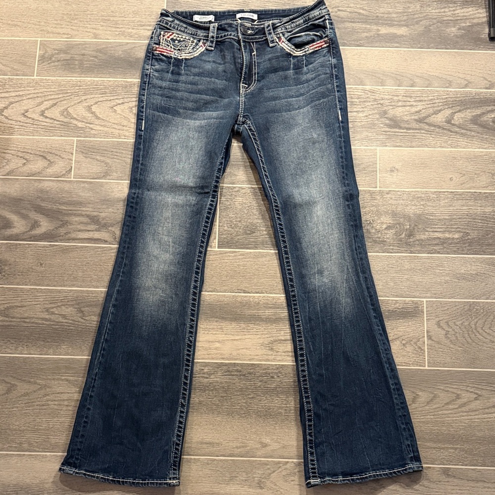 Vigoss Dark Blue Flare Jeans
